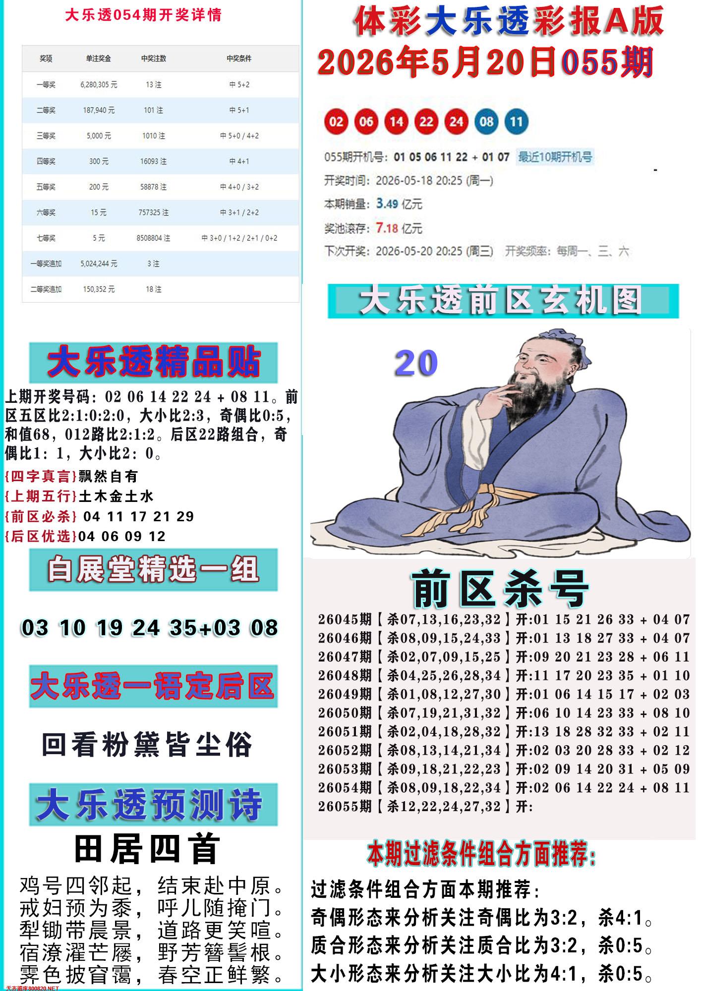 大乐透彩报A