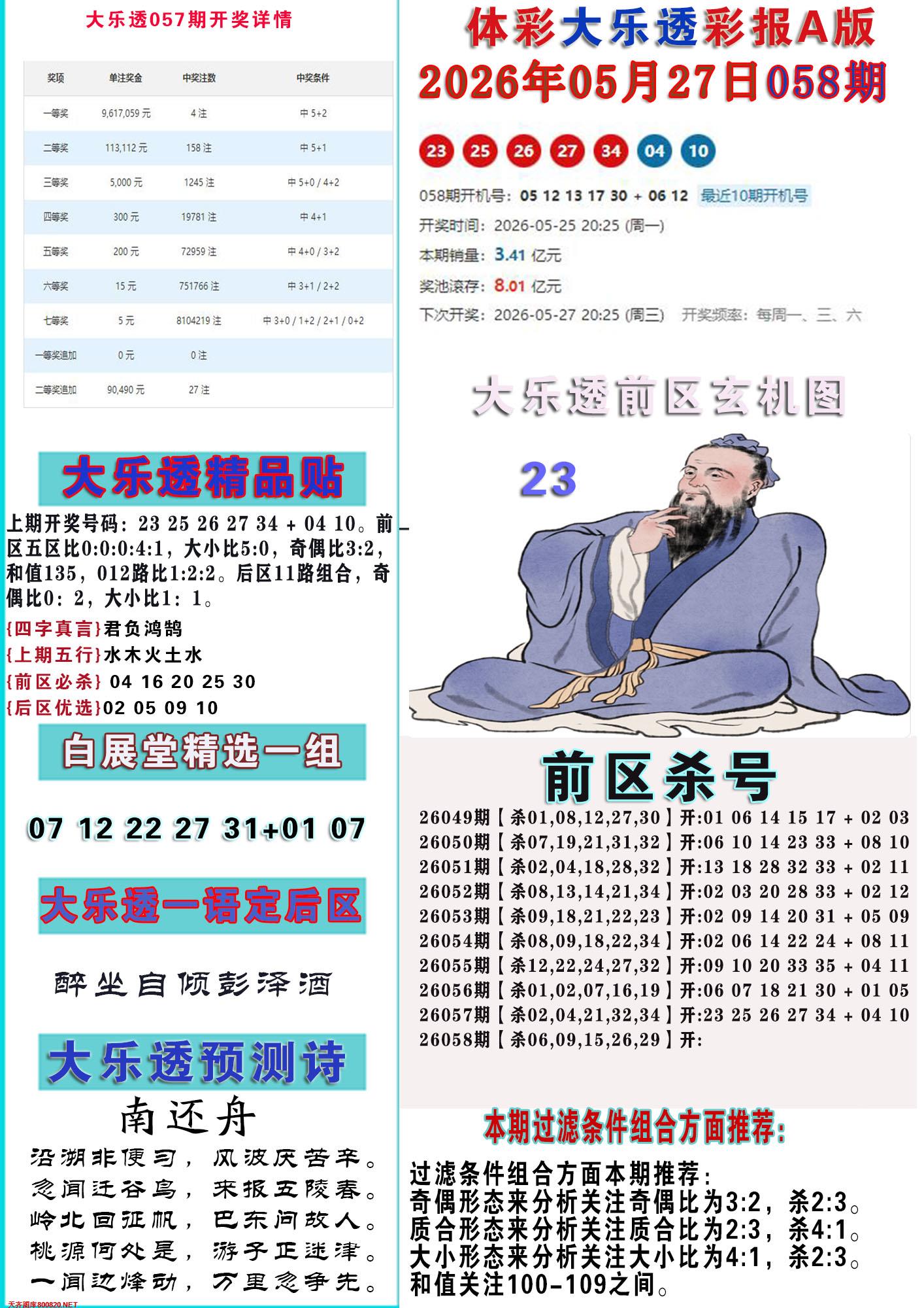 大乐透彩报A