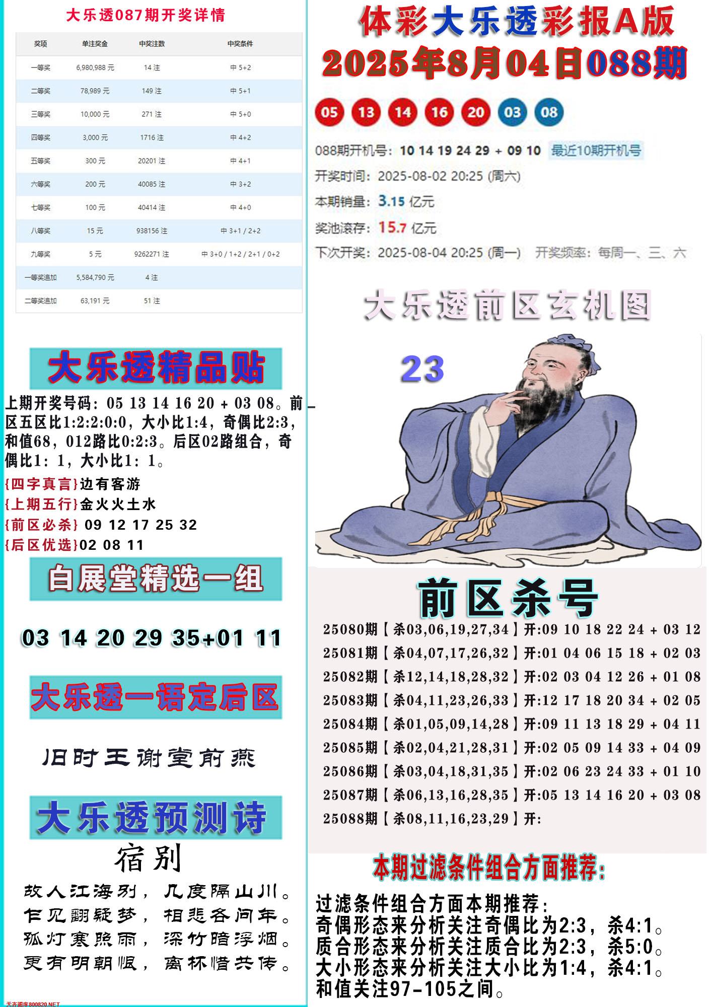 大乐透彩报A