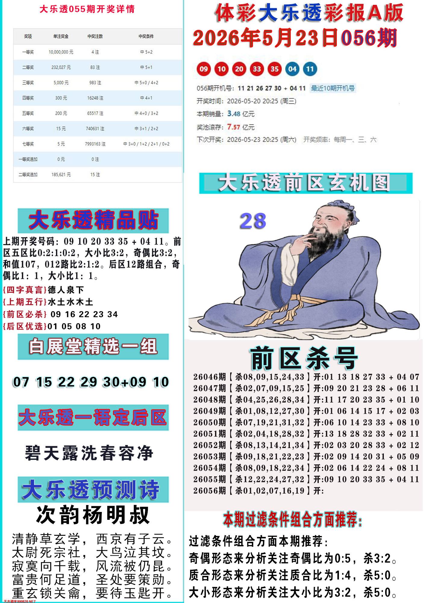 大乐透彩报A