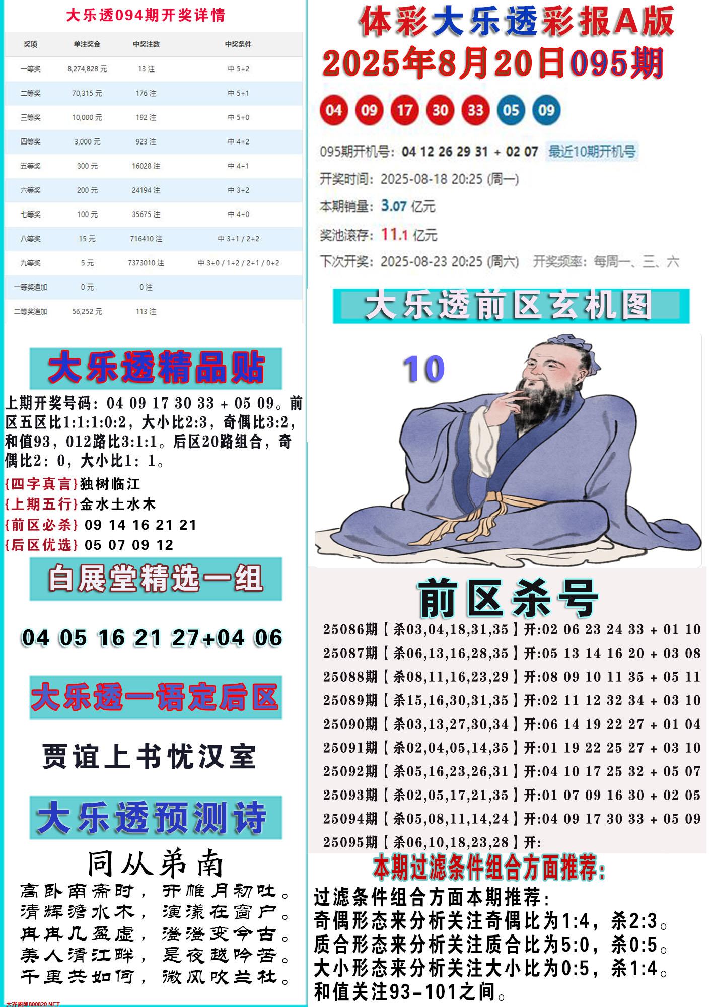 大乐透彩报A