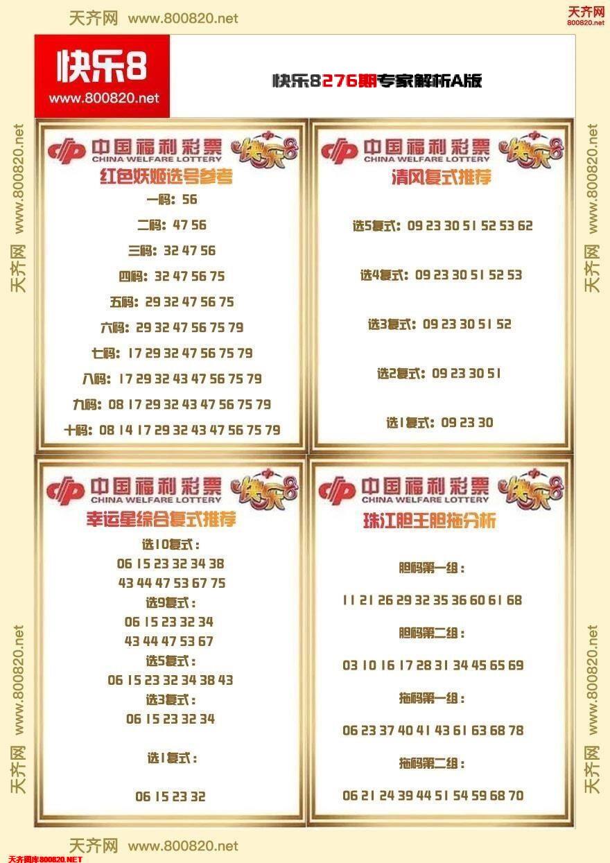 快乐8专家解析A版