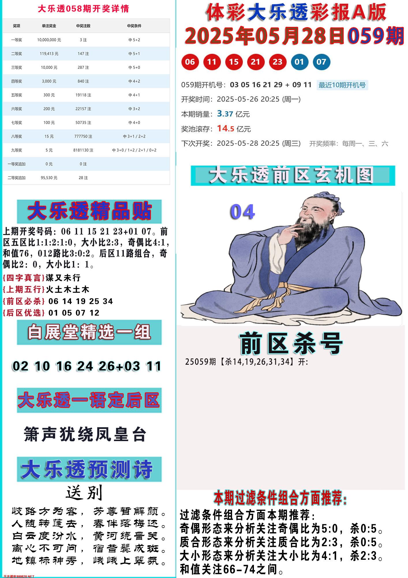 大乐透彩报A