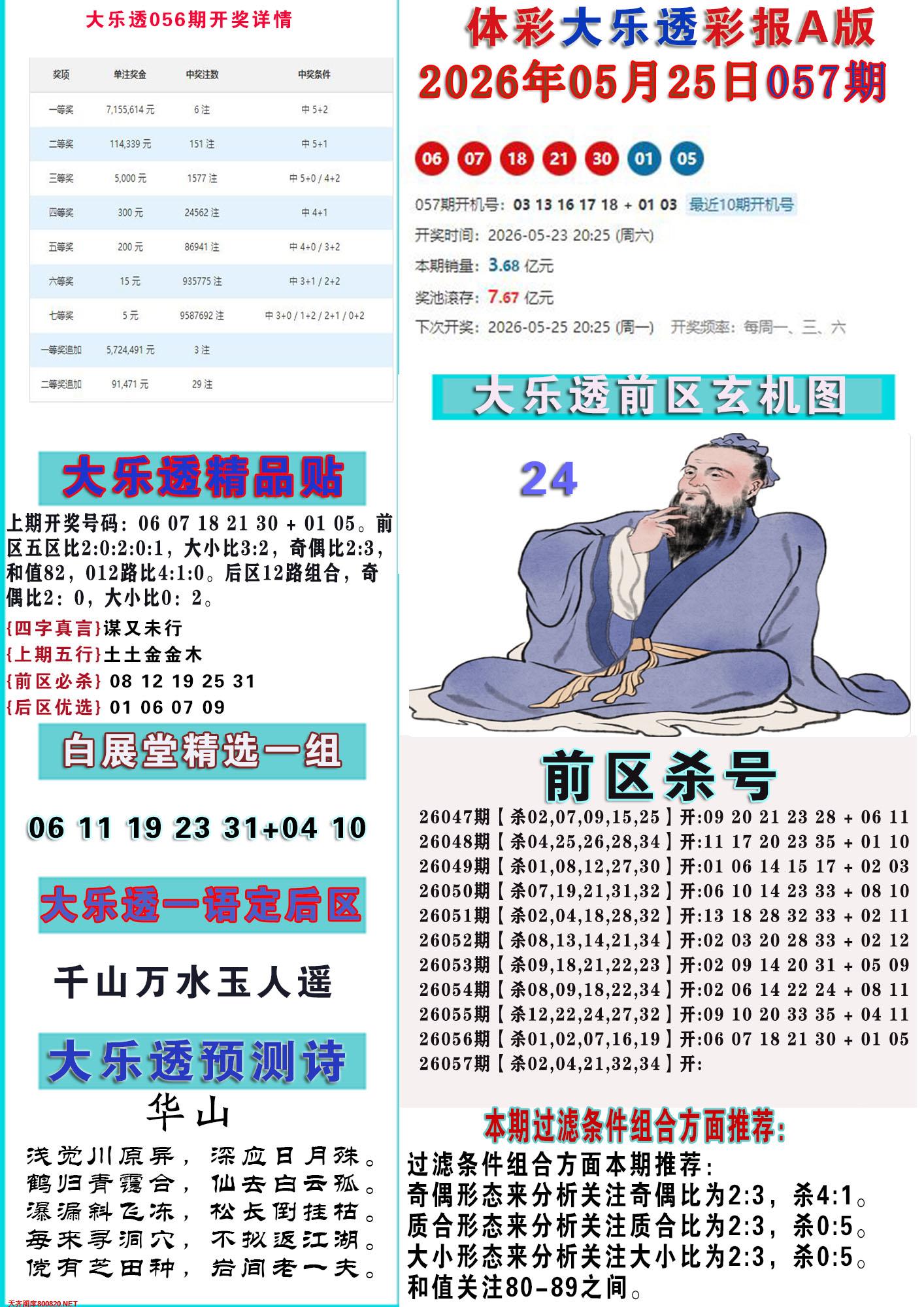 大乐透彩报A