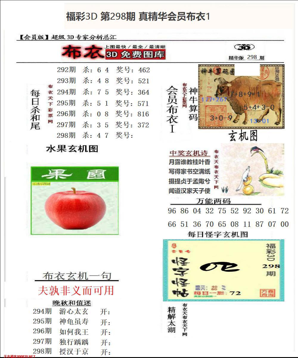 真精华会员布衣1